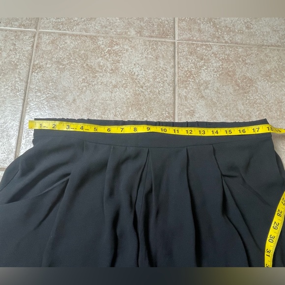 Eileen Fisher Black Silk Capri Pant Size Large Petite - Picture 4 of 6